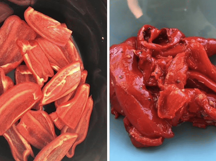 Slow Cooker Roasted Capsicum
