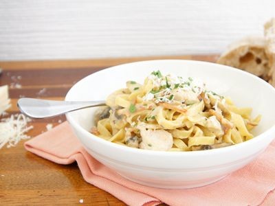 Chicken and Bacon Carbonara