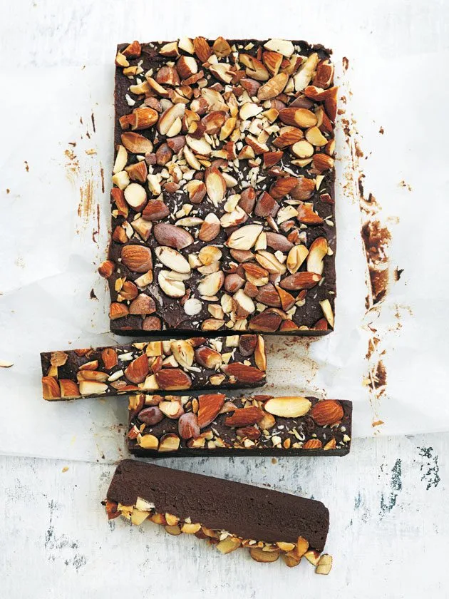 Choc Almond Mint Fudge