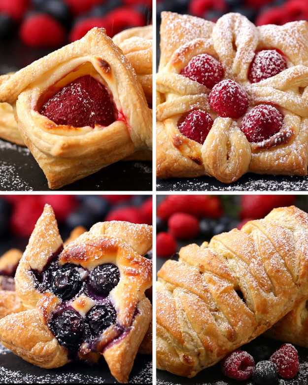 Puff Pastry Four Ways