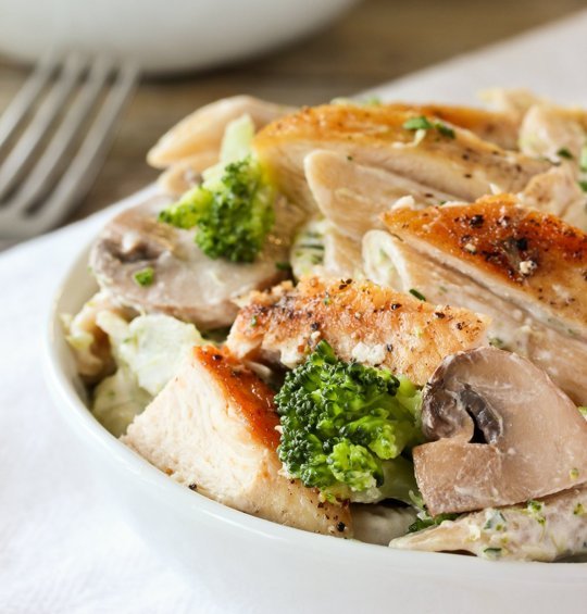 Chicken and Broccoli Penne Pasta - Sam's Kitchen