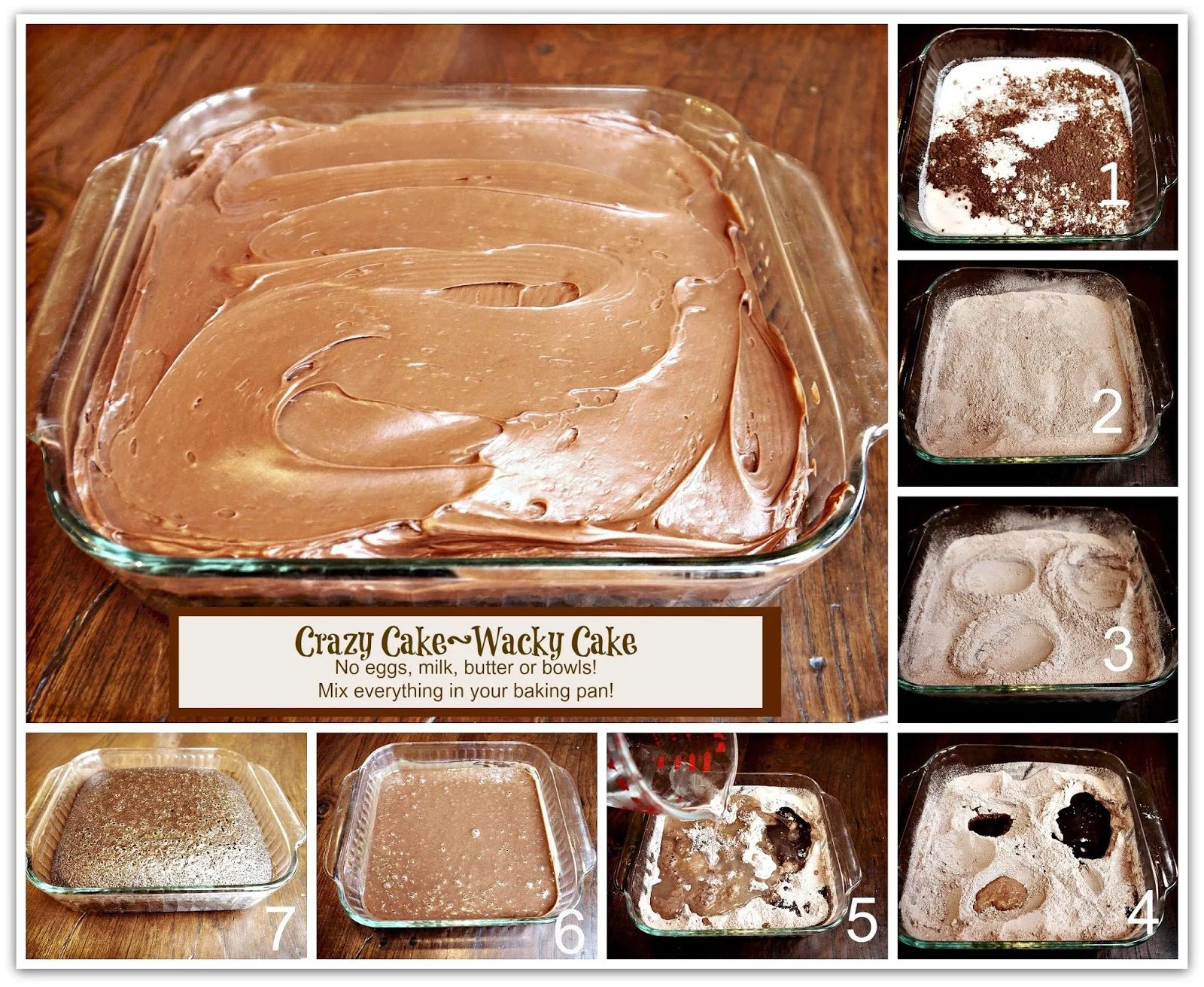 Crazy Cake Recipe