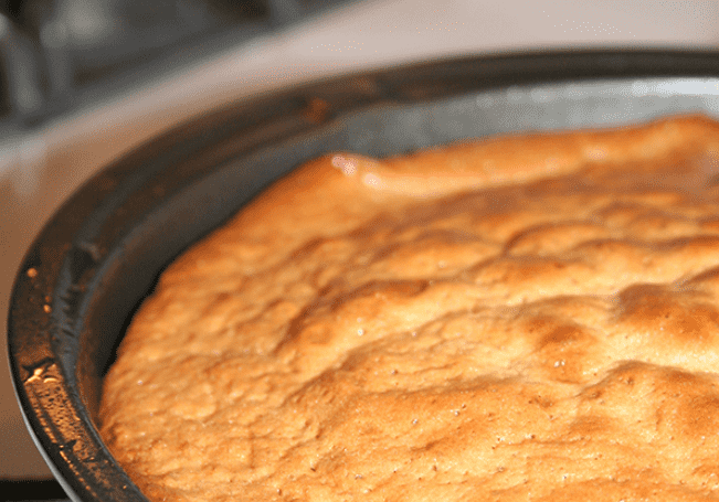 Three-Ingredient Flourless Peanut Butter Cake
