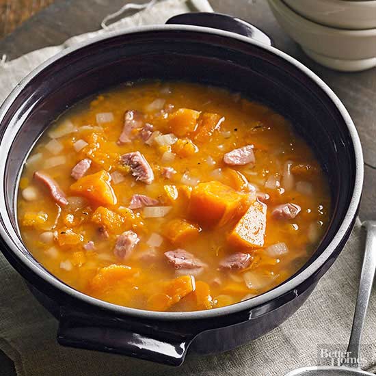 Ham and Sweet Potato Soup