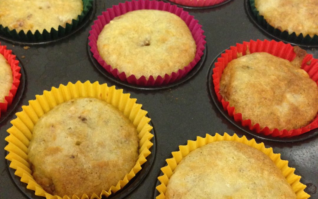 Banana Walnut Muffins Sam's Kitchen