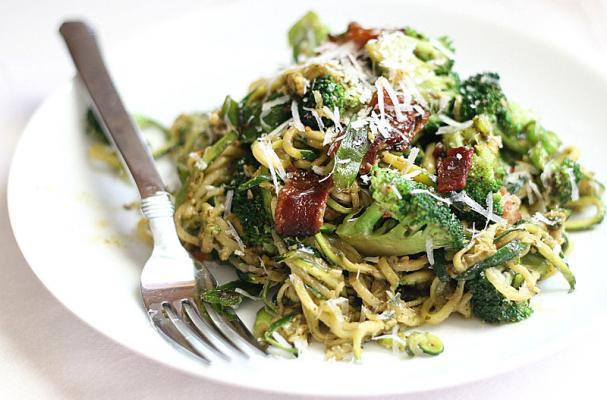 Pesto Zucchini “Spaghetti”