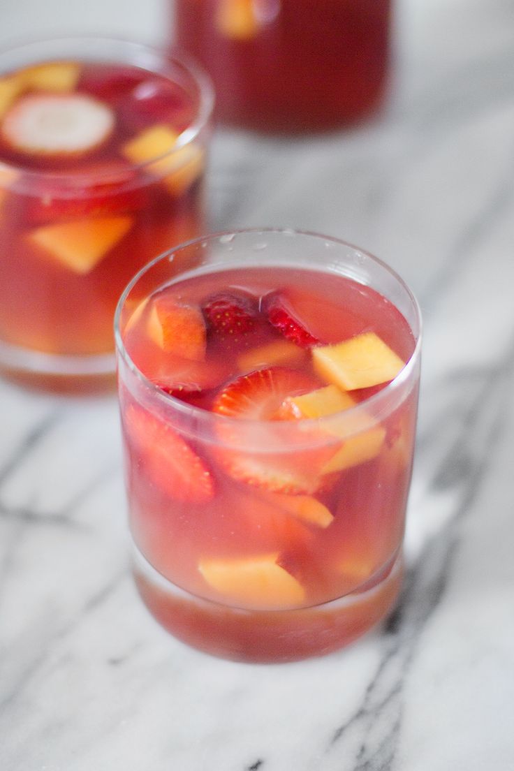 Peachy Rose Cocktail - Sam's Kitchen
