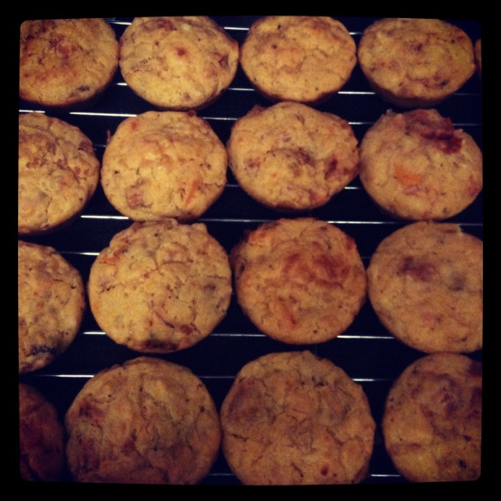 Parmesan and Sundried Tomato Muffins