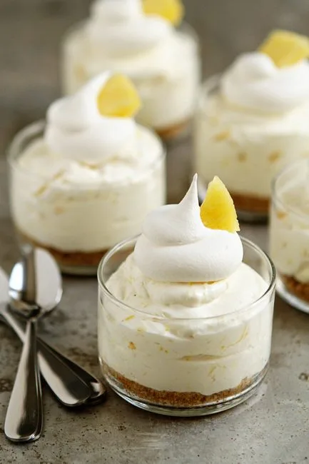 Pineapple No Bake Cheesecake