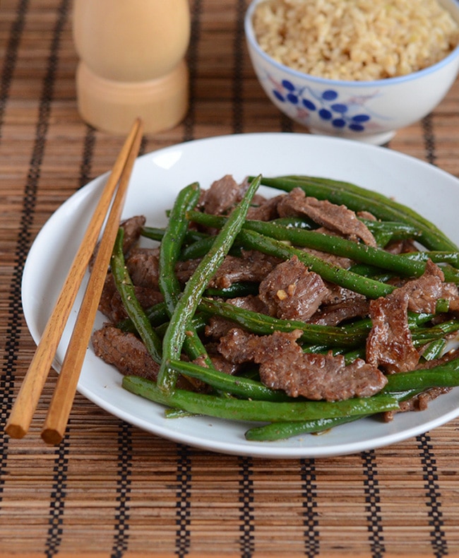 Oriental Beef and Beans