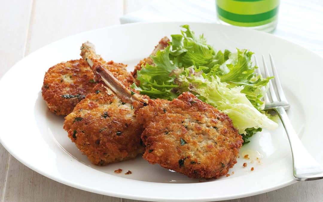 Crumbed Lamb Cutlets Sam's Kitchen