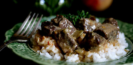 Slow Braised Beef and Coconut