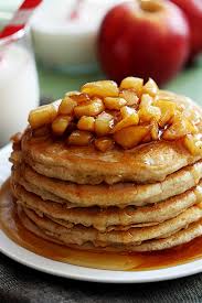 Apple and Cinnamon Pancakes