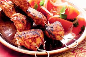 Chicken Tikka with Tomato Coriander Salad