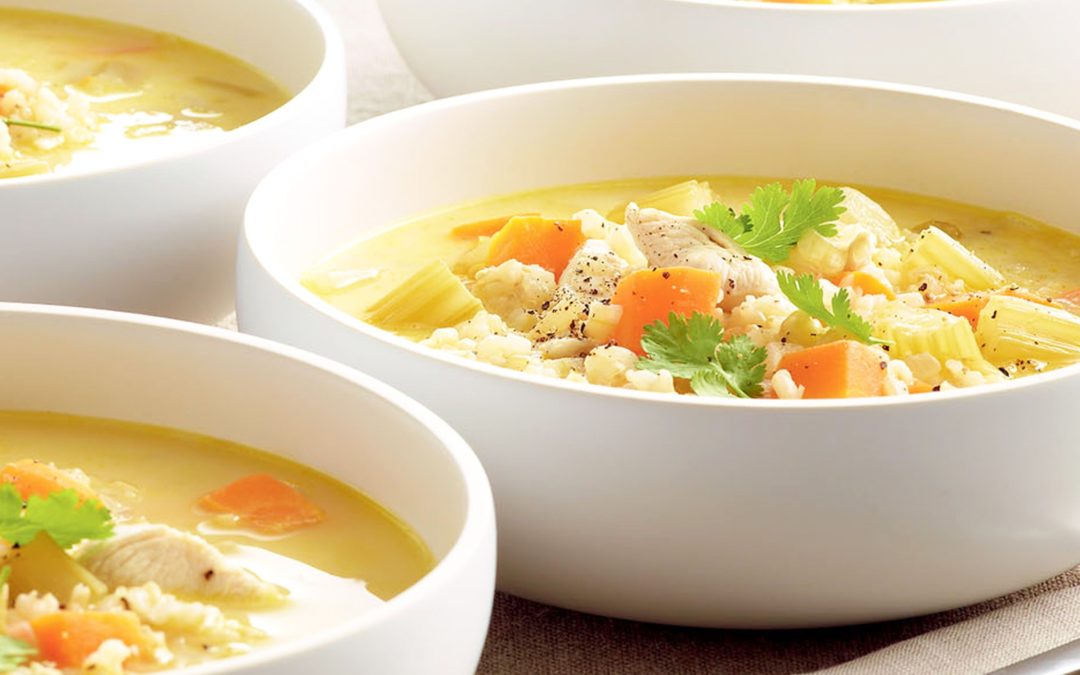 Lemon Chicken and Rice Soup Sam's Kitchen