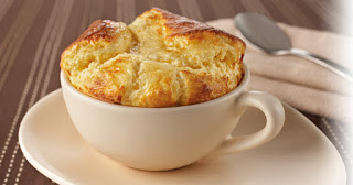Tea Cup Cheese Souffle