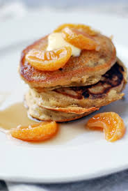 Orange Buckwheat Pancakes