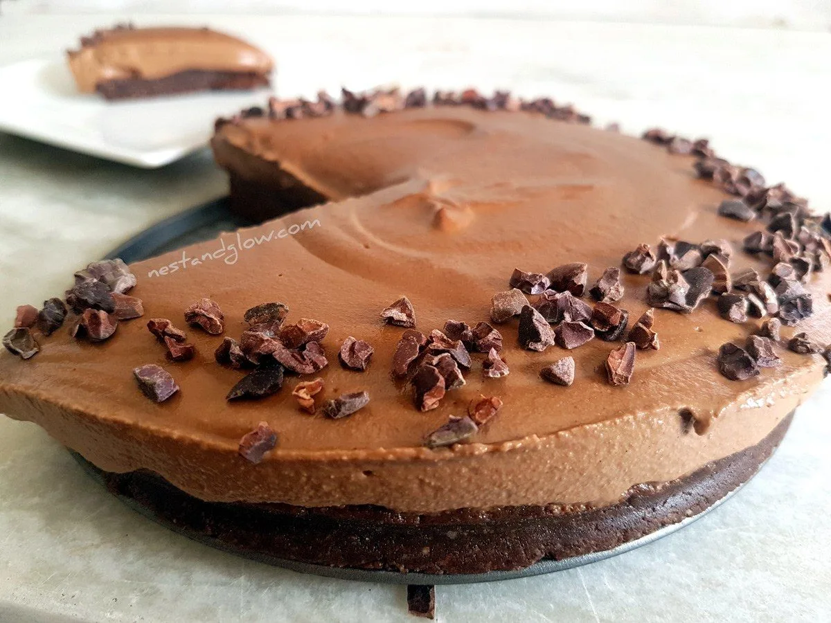 Mocha Coffee Cashew Cheesecake