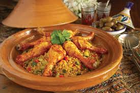 Moroccan-style Chicken with Pearl Couscous