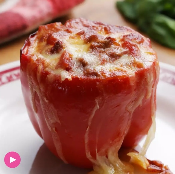 Lasagna-Stuffed Peppers