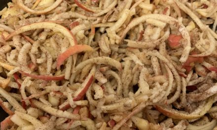 Spiralized Apple Pie