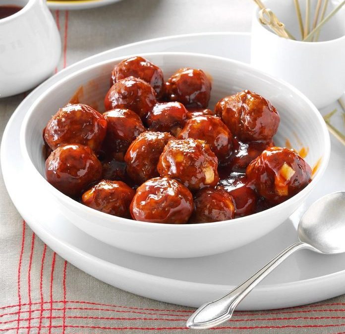 Meatballs in Barbecue Sauce