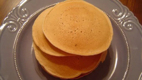 Cinnamon Applesauce Pancakes