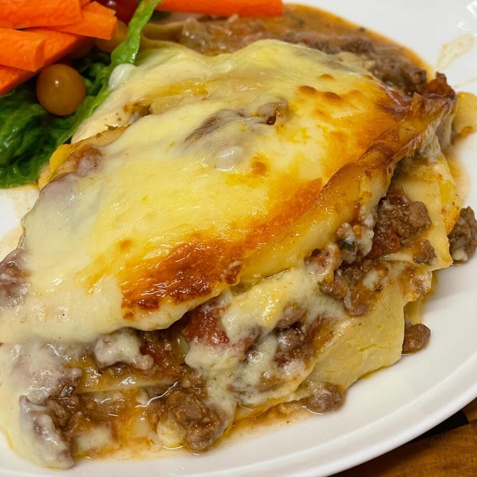 Pork and Veal Lasagne Sam's Kitchen