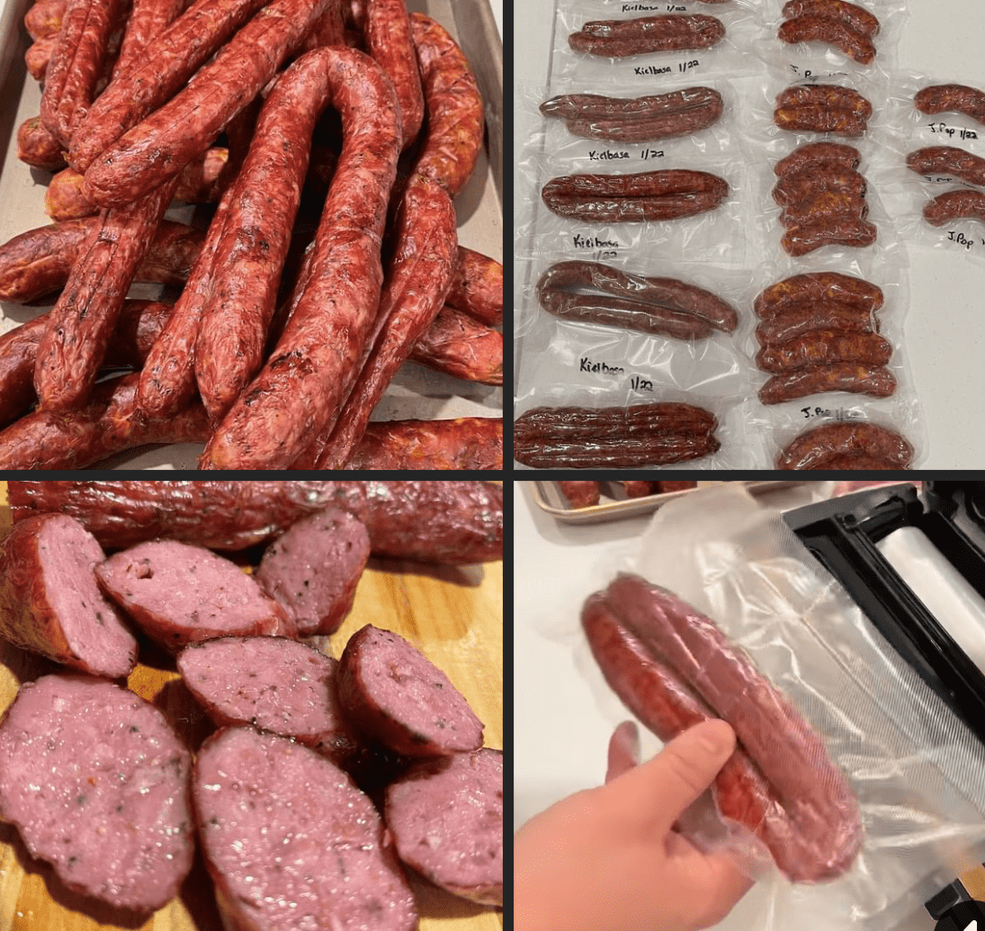 Jalapeno Popper Sausage Sam's Kitchen