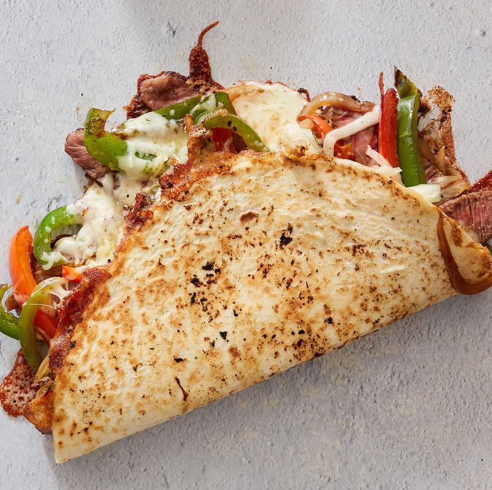 Philly Cheesesteak Quesadilla - Sam's Kitchen