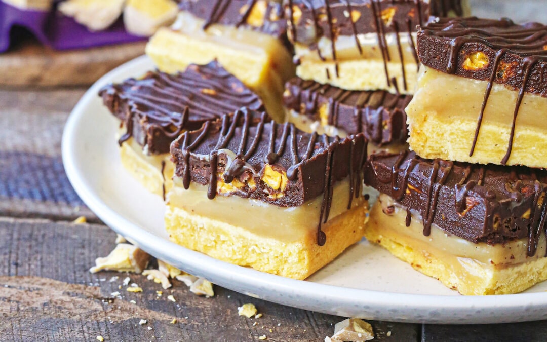 Violet Crumble Caramel Bar