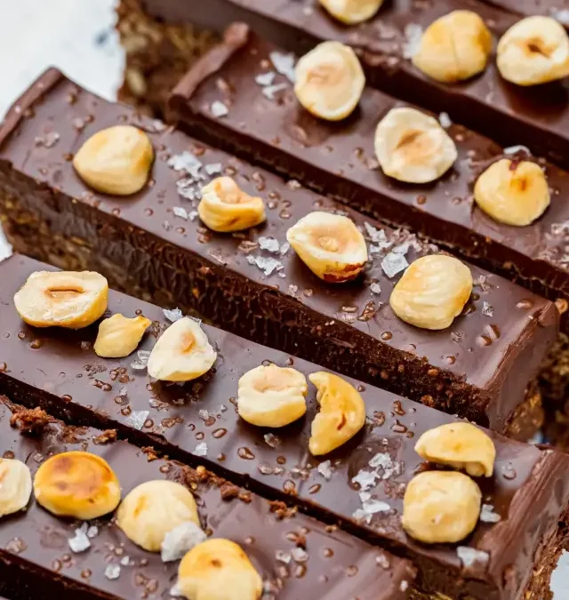 Chocolate Ganache Cornflake Bars